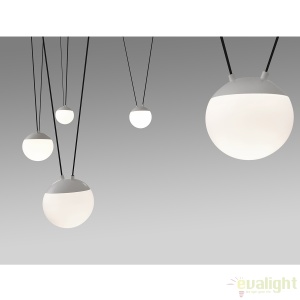 Lustra cu 5 pendule design modern MINE SPACE White 28375-5L 48204 universul-luminii.ro