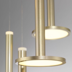Lustra cu 5 pendule LED design modern Palencia 74154 universul-luminii.ro