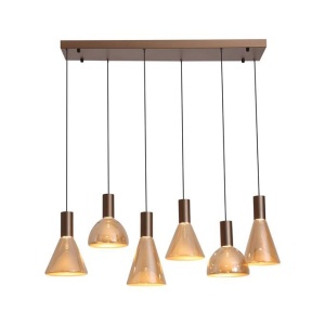 Lustra cu 6 pendule LED Cannes 600334 universul-luminii.ro