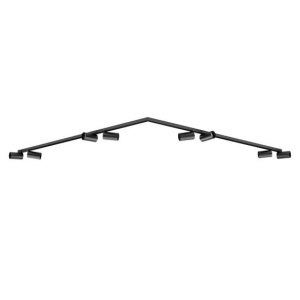 Lustra cu 8 Spoturi directionabile stil minimalist OSO, NVL-9030918