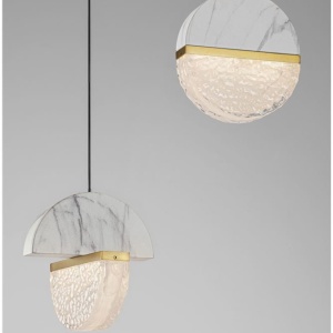 Lustra decorativa cu 3 pendule LED 3000K DORIN - Img 5