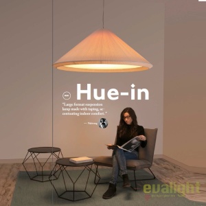 Lustra decorativa design XXL HUE burgundy 20129 64034 universul-luminii.ro