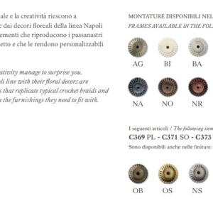 Lustra design clasic realizat manual din ceramica NAPOLI 217704 universul-luminii.ro