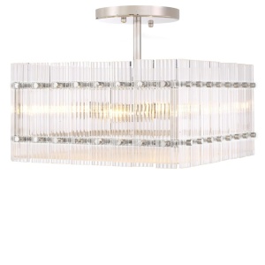 Lustra design LUX Ruby square, nickel 115536 HZ - Img 4