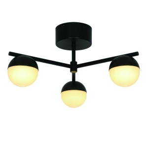Lustra Design Minimalist Stil Nordic Contina 3L negru
