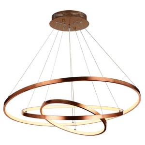 Lustra design modern circular cu 3 inele LED dimabil ROTUNDA - Img 1