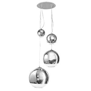 Lustra design modern Silver Ball 4 180544 universul-luminii.ro