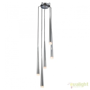 Lustra design modern Stylo 5 chrome