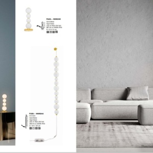 Lustra dimabila moderna cu 3 pendule LED FLEA 121374 universul-luminii.ro