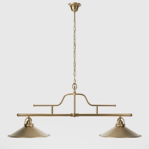 Lustra din alama industrial vintage Alice - Img 3