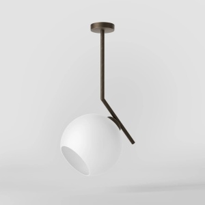 Lustra din alama stil modern Art Deco Spheres - Img 2