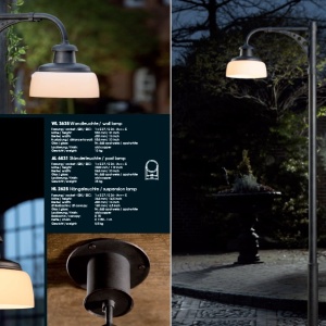 Lustra eleganta iluminat exterior din fier forjat, HL 2625 63774 universul-luminii.ro