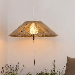 Lustra exterior suspendata portabila IP65 SAIGON OUT C100 ochre