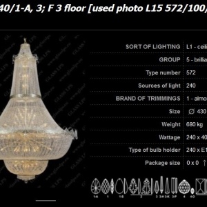 Lustra Imperial cristal Bohemia diametru 430cm 92594 universul-luminii.ro