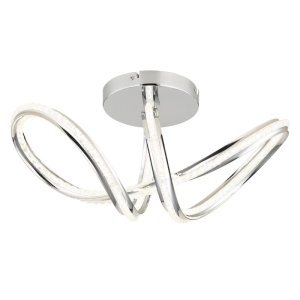 Lustra LED aplicata cu telecomanda EVANGELINE - Img 4