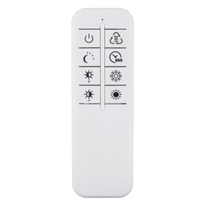 Lustra LED aplicata cu telecomanda INVERTINA argintiu - Img 8