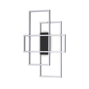 Lustra LED aplicata design geometric FRAME PL RETTANGOLO nergru - Img 1