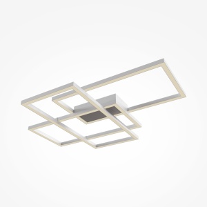 Lustra LED aplicata design minimalist Rida alb 141424 universul-luminii.ro