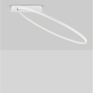 Lustra LED aplicata design modern minimalist KIKLOS alb - Img 4