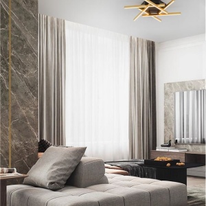 Lustra LED aplicata stil modern minimalist ANTAMA - Img 2