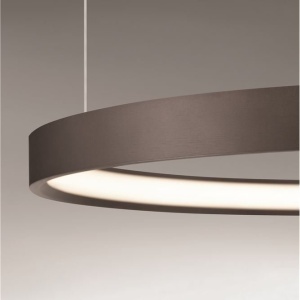 Lustra LED circulara PERRINE 60cm, maro 228484 universul-luminii.ro
