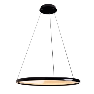 Lustra LED cu telecomanda design circular Qled - Img 1