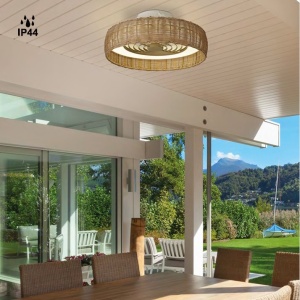 Lustra LED cu Ventilator si telecomanda, IP44, KILIMANJARO MINI MA-8226