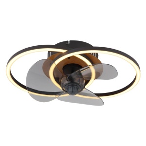 Lustra LED cu ventilator si telecomanda KAREN 03661 GL 247034 universul-luminii.ro