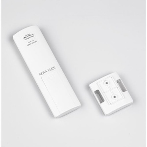 Lustra LED cu ventilator si telecomanda LUNAIR negru - Img 9