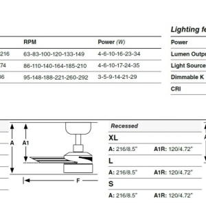 Lustra LED cu Ventilator tavan si telecomanda CRUISER TEK XL alb 4000K - Img 5