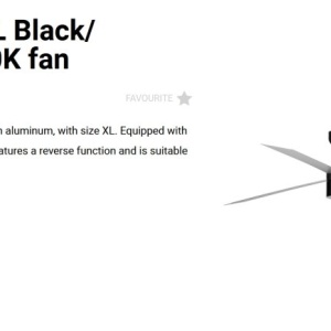 Lustra LED cu Ventilator tavan si telecomanda CRUISER TEK XL negru/aluminiu 2700K - Img 2