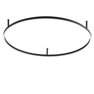 Lustra LED design geometric Oracle slim pl d090 round 2700k on-off negru