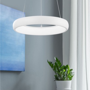 Lustra LED design modern circular ALBI 32W alba NVL-8105618 76164 universul-luminii.ro