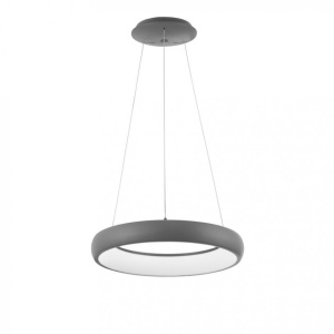 Lustra LED design modern circular ALBI 32W gri NVL-8105619 - Img 1