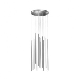 Lustra LED design modern minimalist 45cm Louise 12 chrome ZZ AZ3422
