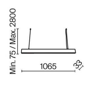 Lustra LED design tehnic Points alb - Img 6