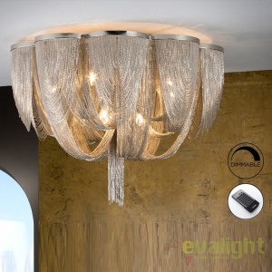 Lustra LED dimabila cu telecomanda design lux 68cm MINERVA SV-872469D