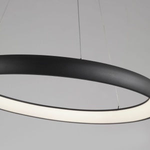Lustra LED dimabila, design modern Albi negru, 81cm 57424 universul-luminii.ro