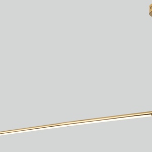 Lustra LED dimabila liniara, suspendata Organic 150cm, auriu 92524 universul-luminii.ro