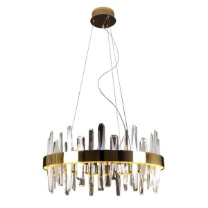 Lustra LED eleganta design modern PRINCE, diametru 60cm P0421 MX