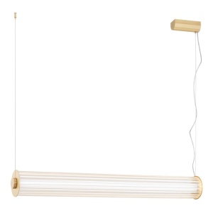 Lustra LED eleganta realizata manual Hampton alama periata 153454 universul-luminii.ro