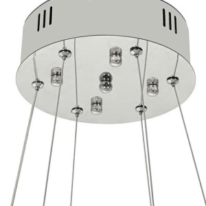Lustra LED moderna design deosebit CHARMES 80 crom - Img 3
