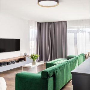 Lustra LED moderna design slim Luton maro NVL-9818451 76184 universul-luminii.ro