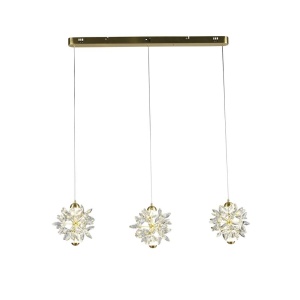 Lustra LED suspendata cristal design lux elegant BELLE 3L