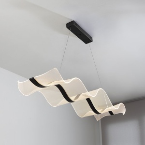 Lustra LED suspendata cu telecomanda Olas 225044 universul-luminii.ro