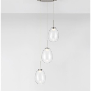 Lustra LED suspendata decorativa BRITA 3L - Img 4