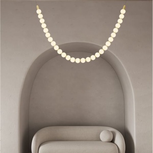Lustra LED suspendata, deosebita design lux PERLA 228434 universul-luminii.ro