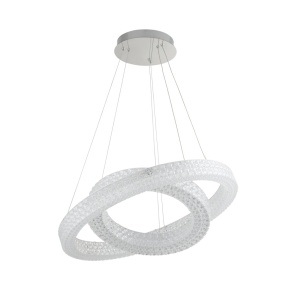 Lustra LED suspendata design circular Belle D-60cm - Img 2