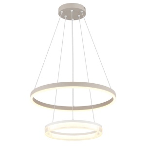 Lustra LED suspendata design circular Marlenne