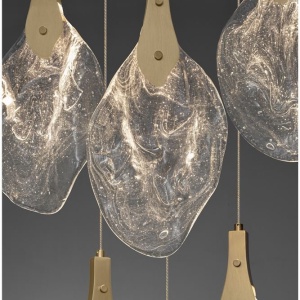 Lustra LED suspendata design decorativ BELLINA D-50cm - Img 8